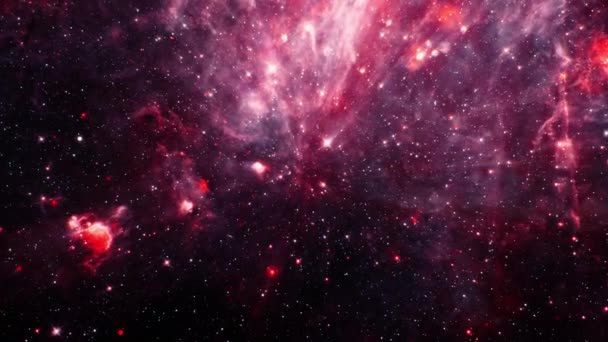 环空飞行深空探险旅行到南方半人马座 3D环路空间探索到银河系的南方半人马座由美国航天局的图像提供 — 图库视频影像