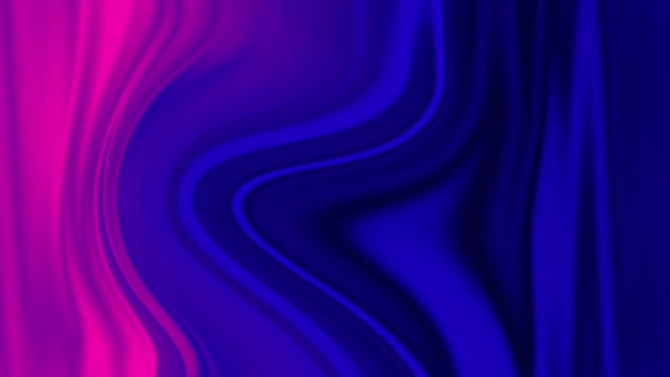 Seamless Loop Pink Blue Gradient Liquid Wave Technology Abstract Background — Stock Video