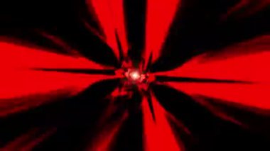 Abstract fantasy hypnotic glowing fire gold dark red light tunnel Abstract background for VJ disco music. 4K 3D seamless loop psychedelic kaleidoscope 