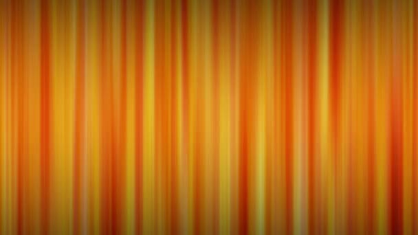 Animation Loop Orange Light Vertical Lines Wave Animation Abstract Motion — Stock Video