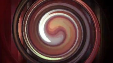 4K bitmeyen hipnotik çok renkli hareketler ve dönen hareketli grafikler arka planda kusursuz döngü. Geleceğin klasik tarzı soyut geometrik desen, hipnotik animasyon. 