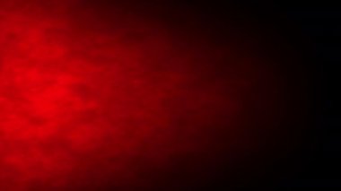 Yumuşak sis, sis, duman, sol tarafta kırmızı bulut akışı. 4K 3D kusursuz gerçekçi dramatik atmosfer siyah arka planda kırmızı duman. Soyut Haze Bulutu. Animasyon sisi çevre etkisi. 