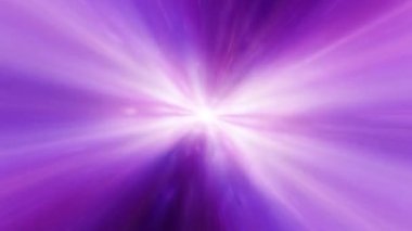 Soyut yaratıcı pembe mor ışık ortadaki optik parıltı ışık ışınları teknoloji ve iletişim arka planı için..