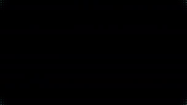 Абстрактний Фрактальний Барвистий Цифровий Круговий Радіолокаційний Рух Графічного Фону Футуристичними — стокове відео