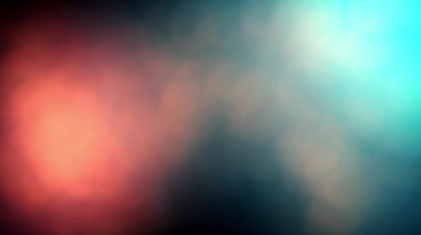 Kırmızı yumuşak sis, sis, duman, siyah arkaplanda mavi akışa doğru bulut hareketi. 4K 3D kusursuz gerçekçi dramatik atmosfer siyah arka planda beyaz duman. Soyut Haze Bulutu. Soyut canlandırma sisi ortam efektini döndür.