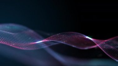 Dijital veri akışının devamlılığı. Büyük veri arkaplanı.Büyük veri arkaplanı