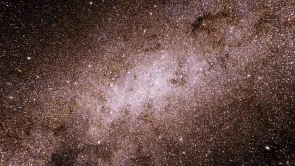 Melkweghyperruimte Springt Van Caldwell Naar Het Prachtige Sterrenstelsel M82 Rendering — Stockvideo