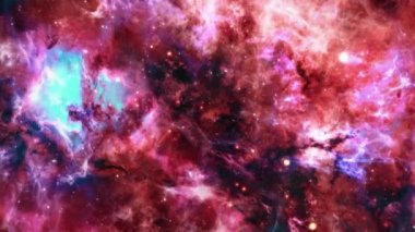 Kuğu takımyıldızının (Kuğu takımyıldızı) uzay nebulası keşif sahnesi. Cygnus Samanyolu düzleminde bulunan bir kuzey takımyıldızıdır.. 