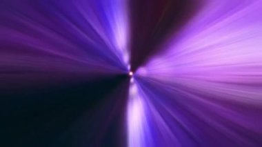 Animation loop of beautiful center purple light radial shine ray abstract background. Abstract motion background with shining lights. 