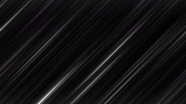 Loop diagon black and white gradient line geometric shapes metro light streaks motion background. 4K 3D Seamless loop. Abstract technology dark background