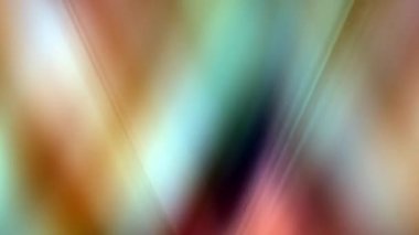 Abstrac blurred multicolored shine rays moving background, seamless loop. Animation. 4K 3D Colorful rainbow color rays flowing forwards backround for fashion, technology, business presentation.