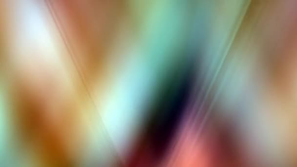 Abstrac Blurred Multicolored Shine Rays Moving Background Seamless Loop Animation — Stok Video