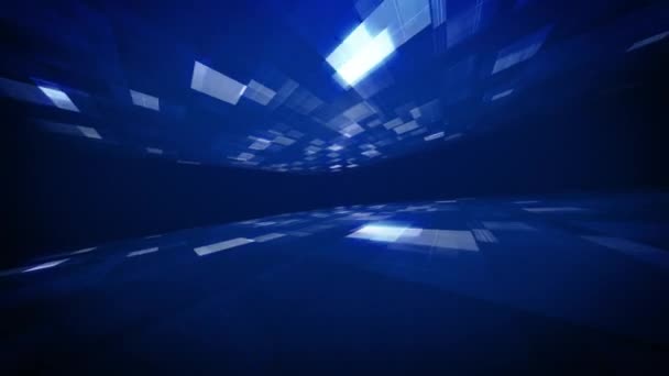 Compte Rebours Abstrait Dix Une Seconde Titre Cinématographique Technologique Futuriste — Video