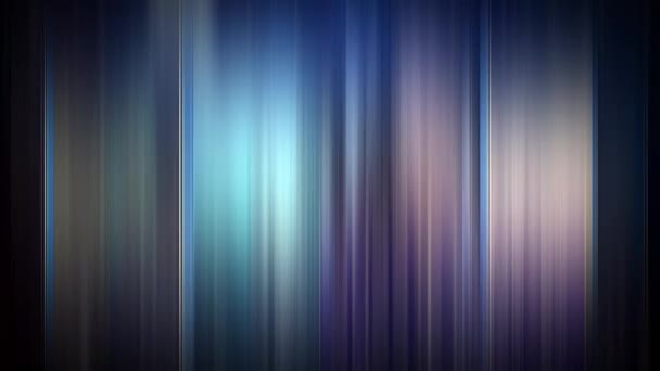 Abstract Multicolored Vertical Smooth Stripes Gradient Line Wave Loop Motion — Stock Video