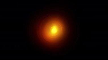 Ortadaki kırmızı daire optik lens parlaması ve flaş ışığı patlaması 3 tema soyut hareket arkaplanını spot ışıkları ve ışınlar mercek fişekleri ile ayarlar. 4K Merkezi ışık patlaması animasyonu sızdırıyor. Optik Lens Fişeği Siyah Üzerindeki Efekt.