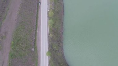 Hava göl yolu.