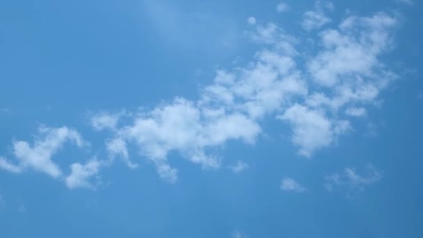 Nubes Azul Nubes Cielo Azul Timelapse — Vídeos de Stock