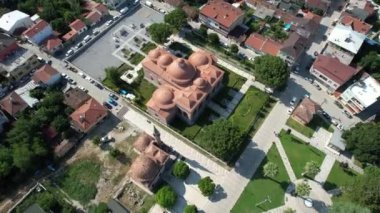 aerial Iznik Museum, former Nilufer Sultan hospice