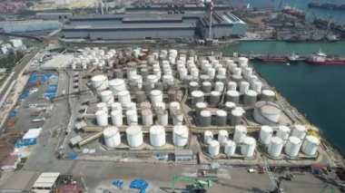 Petrol tankları, hava petrol tankları ve depo