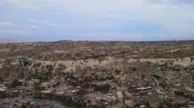 Kapadokya, kapadoksiya manzarası ve peri bacaları