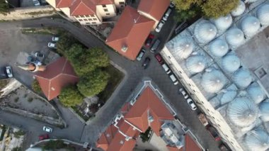 İstanbul 'da Türk caddeleri, havadan eski Türk kenti sokakları