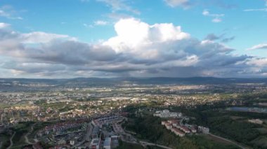 Bulutlar, hava bulutları zaman ayarlı ve banliyö