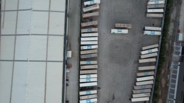 Kamyon lojistik, hava aracı lojistik park merkezi.