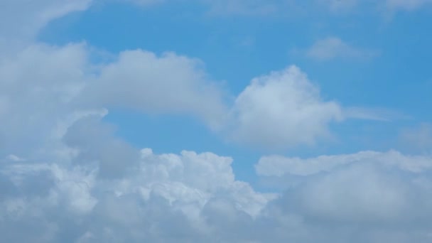 Nuvens Nuvens Brancas Lapso Tempo — Vídeo de Stock