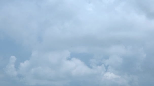 Nuvens Nuvens Brancas Lapso Tempo — Vídeo de Stock