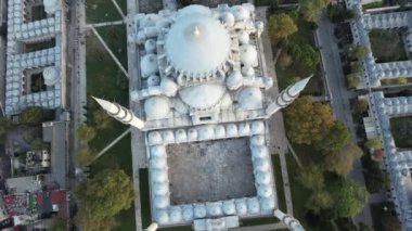 Mimar Sinan 'ın inşa ettiği havadan Süleyman Camii