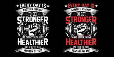 Spor salonundan alıntı yapıyorum: Her gün daha güçlü olmak, daha iyi beslenmek, daha sağlıklı yaşamak ve senin en iyi versiyonun olmak için yeni bir şans.