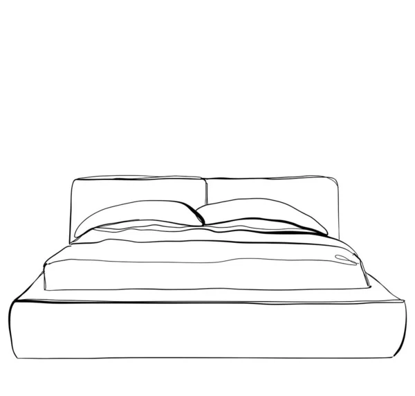 bedroom-modern-interior-sketch-stock-vector-by-yuliia25-132272304