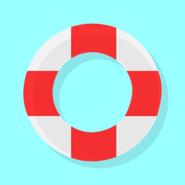 Yaşam şamandırasının vektör görüntüsü