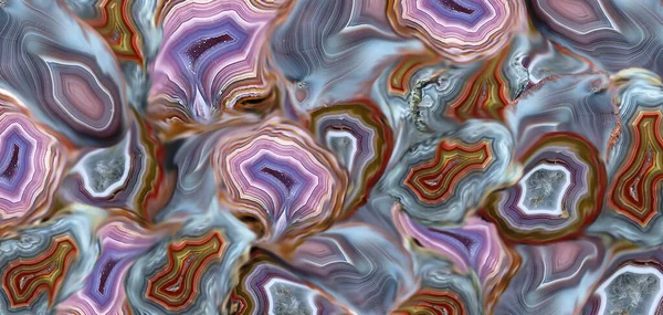 Abstract Colored Background Form Slice Agate — Stock Photo, Image