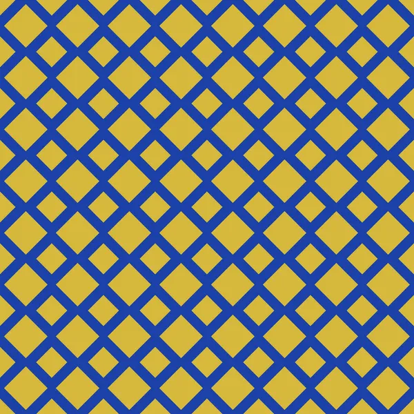 Patrón Geométrico Abstracto Sin Costura Tonos Azules Amarillos — Archivo Imágenes Vectoriales