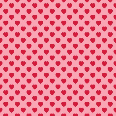 Kalpli desen. Sevgililer Günü ya da diğer tatiller için arka plan. Paket kağıdı.