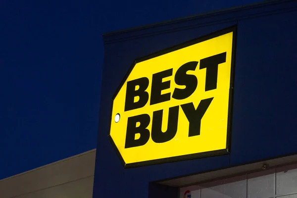 Toronto Canada January 2022 View Best Buy Store Sign Toronto — ストック写真