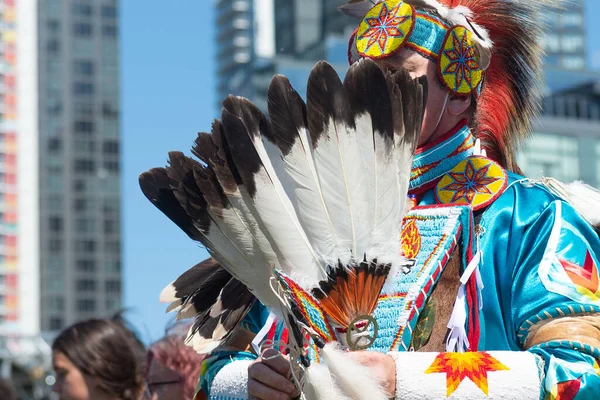 Toronto Canada June 2022 Dancer National Aboriginal Day Indigenous Arts — ストック写真