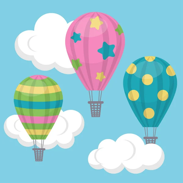 balloon in sky clouds baby picture