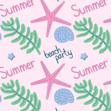 Su dünyası yaz tatili plaj partisi