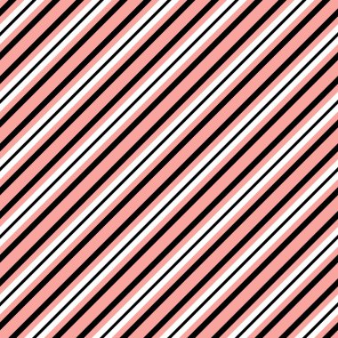 Çapraz dikişsiz kalıp, iz. Pembe, gri, beyaz ve siyah çizgiler. Tekstil, duvar kağıdı, kapak, ambalaj kağıdı.