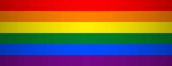 Λοατ Λάβαρο Υπερηφάνειας Λοατ Σημαία Χρώματα Ουράνιο Τόξο Οριζόντια Φόντο — Διανυσματικό Αρχείο