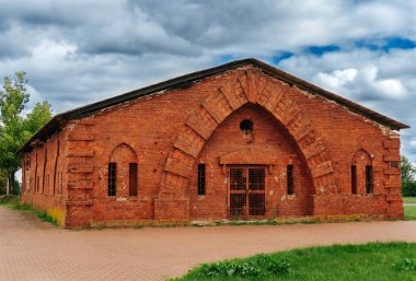 Güçlendirme yapısı. Bobruisk kalesi. Bobruisk şehri. Beyaz Rusya. 1810 - 1812 yıl.