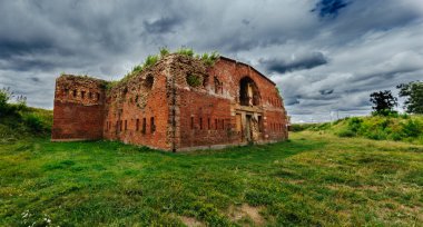 Güçlendirme yapısı. Bobruisk kalesi. Bobruisk şehri. Beyaz Rusya. 1810 - 1812 yıl.
