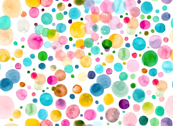 Suluboya Tek Renkli Izole Baloncuklar — Stok fotoğraf