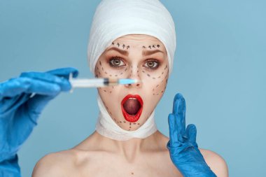 Kadın estetik yüz cerrahisi kliniği vücut bakımı stüdyo yaşam tarzı