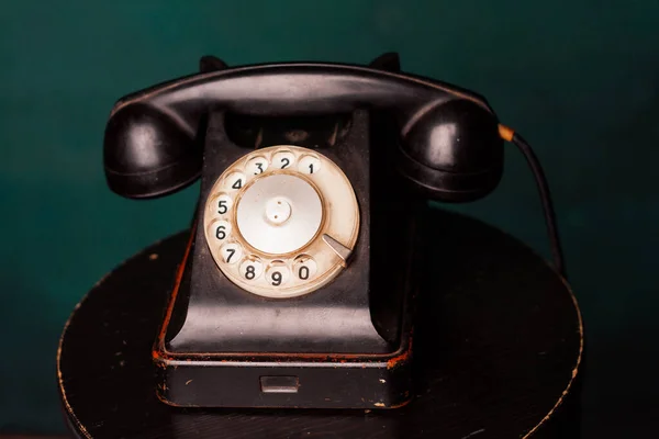 Antiguidade que telefone comunicação nostalgia tecnologia clássica — Fotografia de Stock