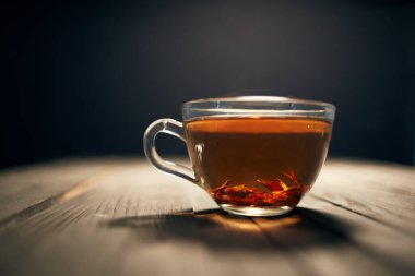 Çay, sıcak içecek geleneksel tören kahvaltısı.