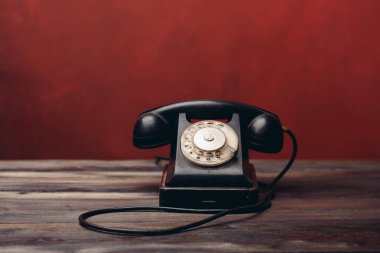 iletişim antika telefon klasik retro tarzı teknoloji