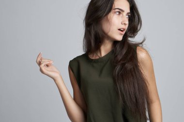 Güzel kadın mücevher küpeleri moda cazibesi cazibesi cazibesi